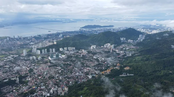 Georgetown Penang Malasia Mayo 2022 Las Majestuosas Vistas Penang Hill — Foto de Stock