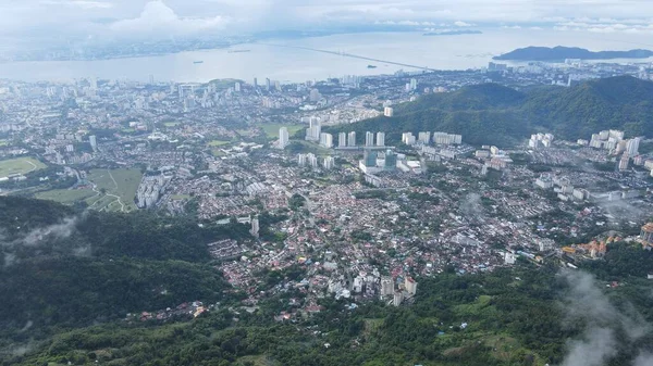 Georgetown Penang Malajzia Május 2022 Majestic Views Penang Hill Georgetown — Stock Fotó