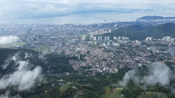 Georgetown Penang Malajzia Május 2022 Majestic Views Penang Hill Georgetown — Stock Fotó