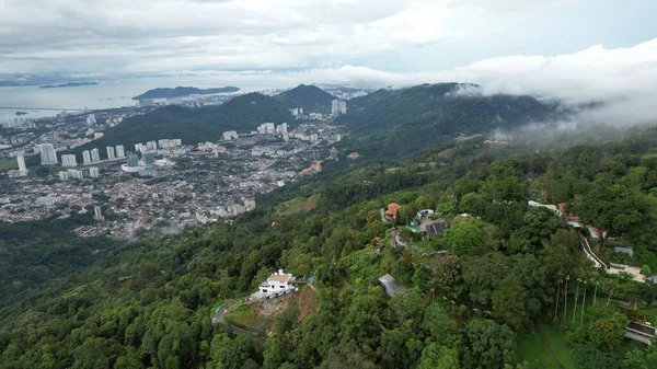 Georgetown Penang Malaysia Maggio 2022 Majestic Views Penang Hill Georgetown — Foto Stock