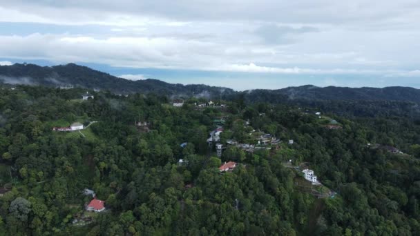 Georgetown Penang Maleisië Mei 2022 Majestueuze Uitzichten Penang Hill Georgetown — Stockvideo