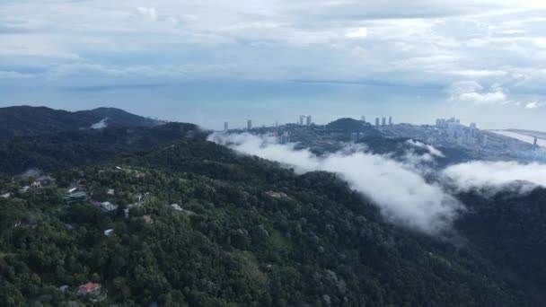 马来西亚槟城 2022年5月16日 马来西亚乔治敦槟城槟城的壮丽景色 — 图库视频影像