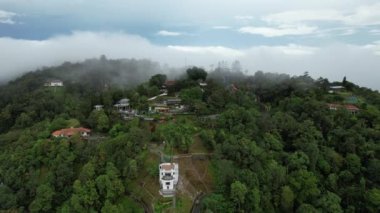 Georgetown, Penang Malezya - 16 Mayıs 2022: Penang Hill 'in Görkemli Görüşleri, Georgetown, Malezya