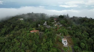 Georgetown, Penang Malezya - 16 Mayıs 2022: Penang Hill 'in Görkemli Görüşleri, Georgetown, Malezya