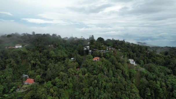 Georgetown Penang Malaysia Μαΐου 2022 Majestic Views Penang Hill Georgetown — Αρχείο Βίντεο