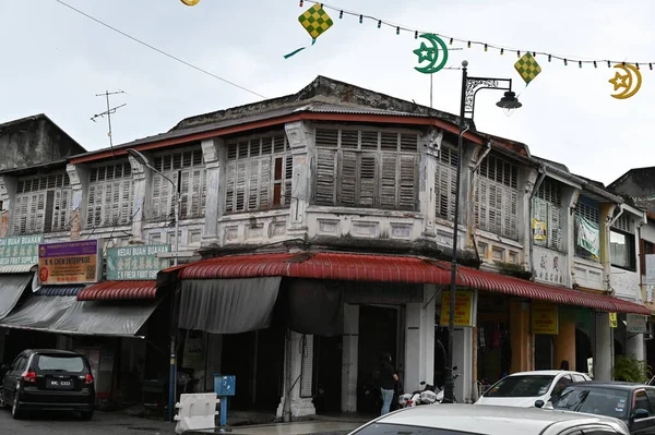 Джорджтаун Малайзія Травня 2022 Clan Jetties Georgetown Penang Malaysia Дерев — стокове фото