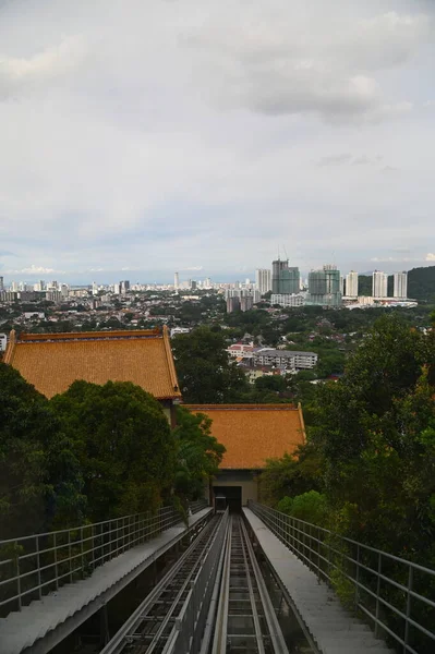 Джорджтаун Малайзія Травня 2022 Храм Кек Лок Храм Вершині Пагорба — стокове фото