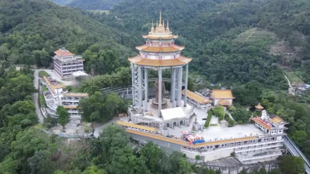 Georgetown Penang Malaysia Mei 2022 Kuil Kek Lok Sebuah Kuil — Stok Video