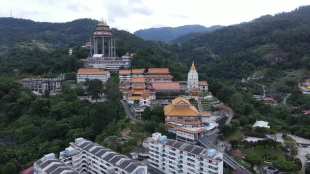 Georgetown Penang Malasia Mayo 2022 Templo Kek Lok Templo Cima — Vídeo de stock