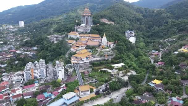 Georgetown Penang Malaysia Maio 2022 Kek Lok Temple Templo Topo — Vídeo de Stock