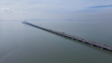 Georgetown, Penang Malezya - 19 Mayıs 2022: Penang Adası etrafında Ege Cenneti Gemisi ile bir gezi
