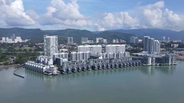 Georgetown Penang Malajsie Května 2022 Plavba Kolem Ostrova Penang Palubě — Stock video