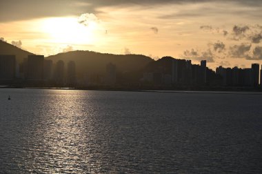 Georgetown, Penang Malezya - 19 Mayıs 2022: Penang Adası etrafında Ege Cenneti Gemisi ile bir gezi