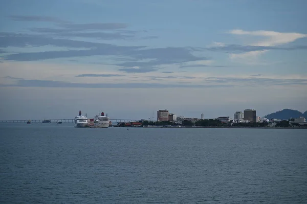 Georgetown Penang Malásia Maio 2022 Uma Viagem Cruzeiro Pela Ilha — Fotografia de Stock