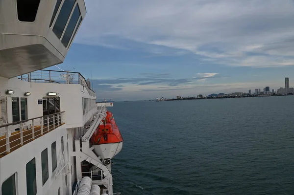 Georgetown Penang Malásia Maio 2022 Uma Viagem Cruzeiro Pela Ilha — Fotografia de Stock