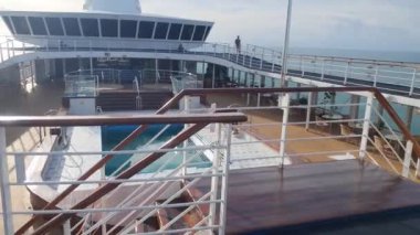 Georgetown, Penang Malezya - 19 Mayıs 2022: Penang Adası etrafında Ege Cenneti Gemisi ile bir gezi