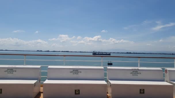 Georgetown Penang Malásia Maio 2022 Uma Viagem Cruzeiro Pela Ilha — Vídeo de Stock