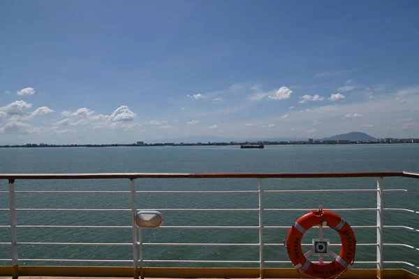 Georgetown Penang Malaysia May 2022 Cruise Trip Penang Island Onboard — Stock Photo, Image