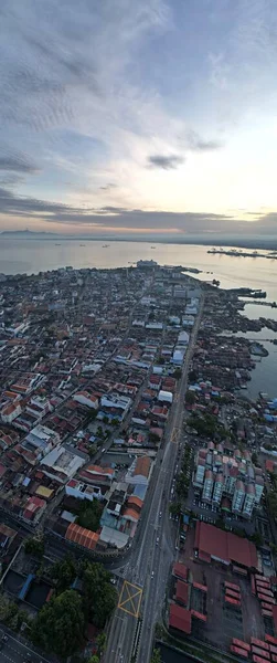 Georgetown Penang Malaysia Maj 2022 Kryssningsresa Runt Penang Island Ombord — Stockfoto