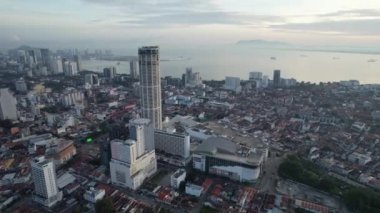Georgetown, Penang Malezya - 14 Mayıs 2022 Ermeni Caddesi ve Georgetown 'un İnanılmaz Sahnesi