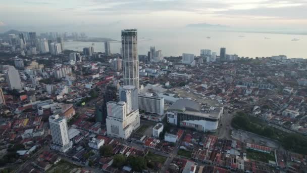 Georgetown Penang Malásia Maio 2022 Incrível Paisagem Cerca Armenian Street — Vídeo de Stock