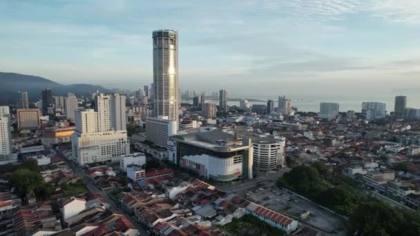 Georgetown Penang Malásia Maio 2022 Incrível Paisagem Cerca Armenian Street — Vídeo de Stock