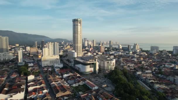 Georgetown Penang Malaysia May 2022 Amazing Scenery Armenian Street Georgetown — 비디오