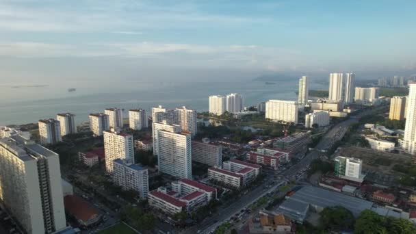 Georgetown Penang Malaysia Május 2022 Amazing Scenery Armenian Street Georgetown — Stock videók