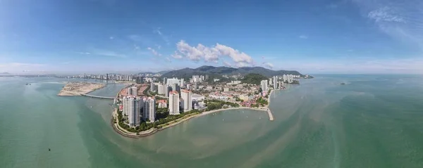Джорджтаун Пенанг Малайзия Мая 2022 Года Набережная Проливов Исторические Здания — стоковое фото