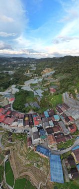 Cameron Highlands, Pahang Malezya 30 Mayıs 2022: Malezya 'nın Cameron Highlands Alanı içindeki Brinchang Bölgesinin Genel Manzarası