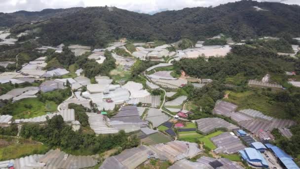 Cameron Highlands Pahang Malaysia May 2022 General Landscape View Brinchang — Stock Video