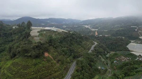 Cameron Highlands Pahang Malaysia May 2022 General Landscape View Brinchang — Stock Photo, Image