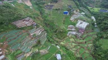 Cameron Highlands, Pahang Malezya 30 Mayıs 2022: Malezya 'nın Cameron Highlands Alanı içindeki Brinchang Bölgesinin Genel Manzarası