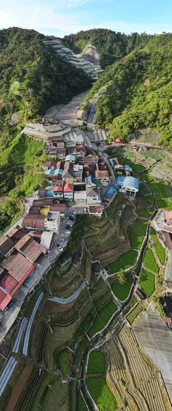 Cameron Highlands, Pahang Malezya 30 Mayıs 2022: Malezya 'nın Cameron Highlands Alanı içindeki Brinchang Bölgesinin Genel Manzarası