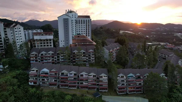 Cameron Highlands Pahang Malajzia 2022 Május Általános Tájkép Brinchangi Körzetről — Stock Fotó