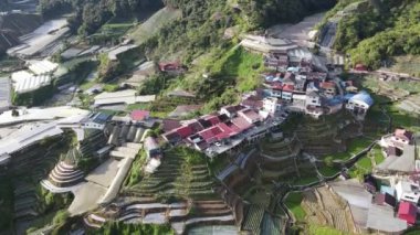 Cameron Highlands, Pahang Malezya 30 Mayıs 2022: Malezya 'nın Cameron Highlands Alanı içindeki Brinchang Bölgesinin Genel Manzarası