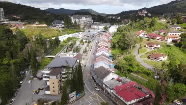 Cameron Highlands Pahang Malezja Maja 2022 Ogólny Widok Krajobraz Dystryktu — Wideo stockowe