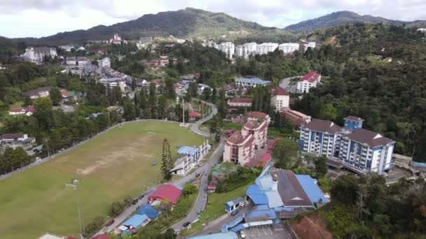 Cameron Highlands Pahang Malezja Maja 2022 Ogólny Widok Krajobraz Dystryktu — Wideo stockowe