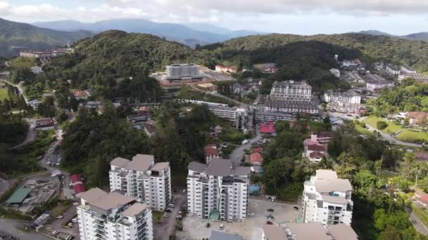 Cameron Highlands Pahang Malásia Maio 2022 Vista Geral Paisagem Distrito — Vídeo de Stock