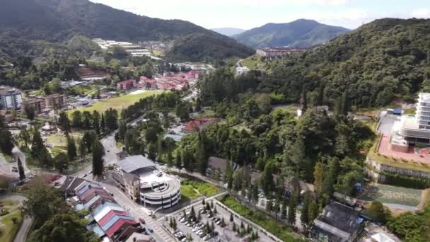 Cameron Highlands Pahang Malajzia 2022 Május Általános Tájkép Brinchangi Körzetről — Stock videók