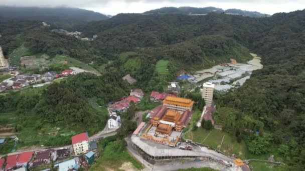 Cameron Highlands Pahang Malaysia Maggio 2022 Panorama Generale Veduta Del — Video Stock