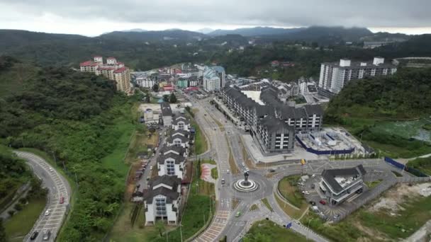 Cameron Highlands Pahang Malezja Maja 2022 Ogólny Widok Krajobraz Dystryktu — Wideo stockowe