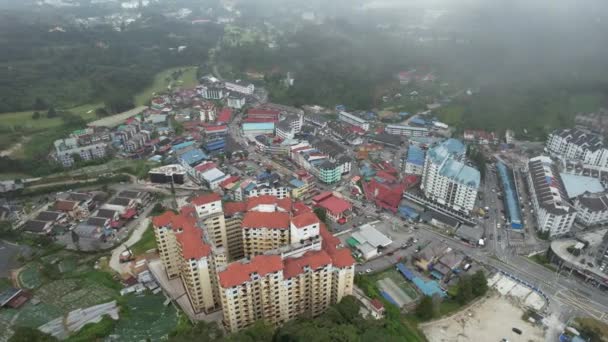 Cameron Highlands Pahang Malajsie Května 2022 Celkový Pohled Krajinu Oblasti — Stock video