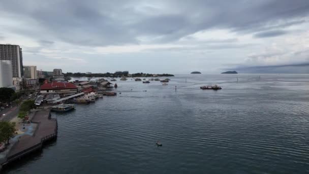 Paesaggio Sulla Spiaggia All Interno Delle Isole Manukan Mamutik Sapi — Video Stock