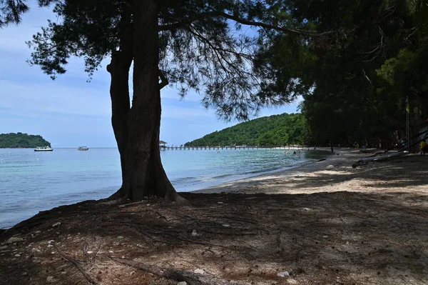 Kota Kinabalu Sabah Malajsie Června 2022 Waterfront Esplanade Area Kota — Stock fotografie