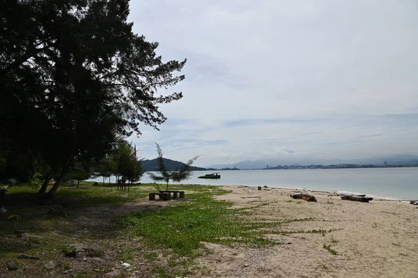 Kota Kinabalu Sabah Μαλαισία Ιουνίου 2022 Waterfront Esplanade Area Kota — Φωτογραφία Αρχείου