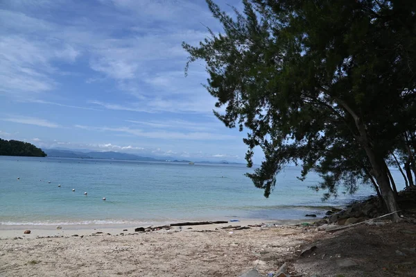 Kota Kinabalu Sabah Malajsie Června 2022 Waterfront Esplanade Area Kota — Stock fotografie