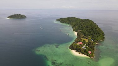 Manukan, Mamutik ve Sapi, Kota Kinabalu, Sabah Malezya Sahili