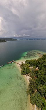 Manukan, Mamutik ve Sapi, Kota Kinabalu, Sabah Malezya Sahili