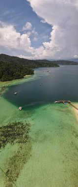 Manukan, Mamutik ve Sapi, Kota Kinabalu, Sabah Malezya Sahili